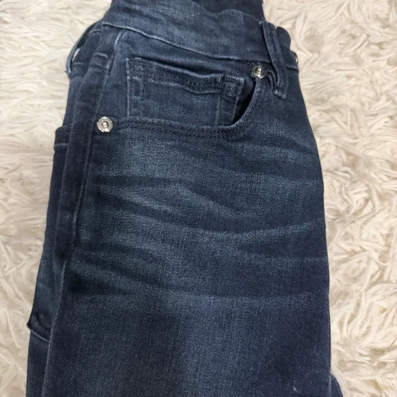 Good American stretch skinny jeans blue600 great condition - Picture 6 of 6